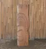 Artikelbild 3 des Artikels “Tiki-Statue im polynesischen Stil, Modell mit Zähnen, H 100cm “